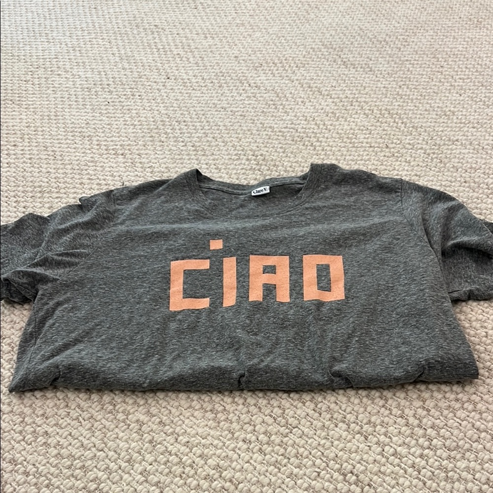 Gray Ciao Kids Shirt